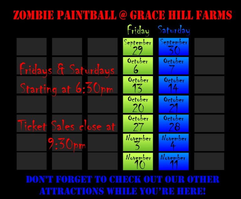 Zombie Paintball Grace Hill Farms Athens, AL